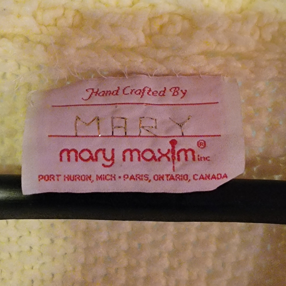 Mary Maxim Women's Cream Cable Knit Cardigan - Picture 9 of 9